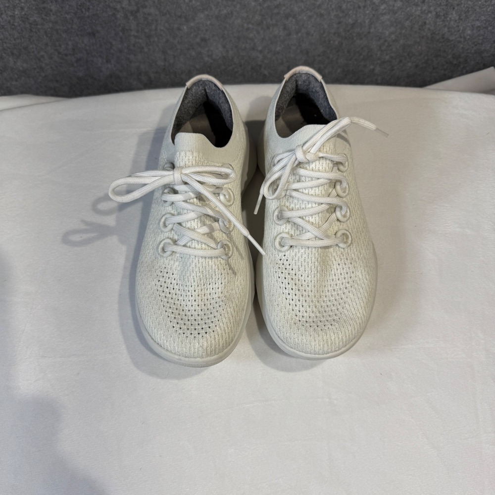 Allbirds Women's Tree Dashers White Running Shoes Sneakers Size 9